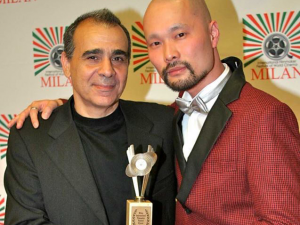 milam awardwith enrico